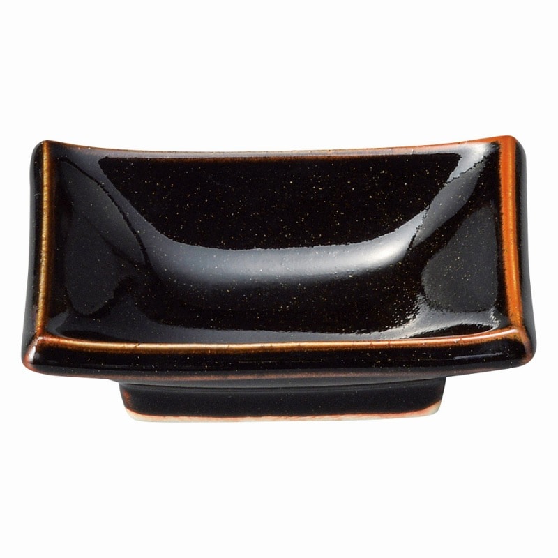 金正陶器 ゆず天目 長角千代口 1個(ご注文単位1個)【直送品】