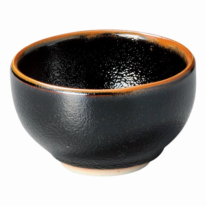 金正陶器 ゆず天目 4.0ボール 1個(ご注文単位1個)【直送品】