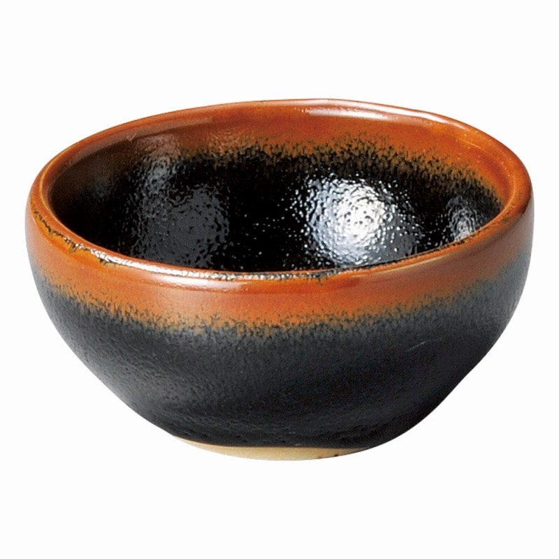 金正陶器 ゆず天目 ボール千代口 1個(ご注文単位1個)【直送品】