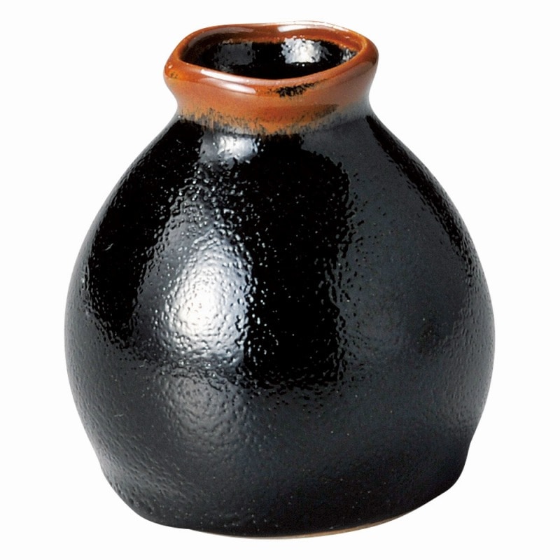 金正陶器 ゆず天目 そば徳利(小) 1個(ご注文単位1個)【直送品】