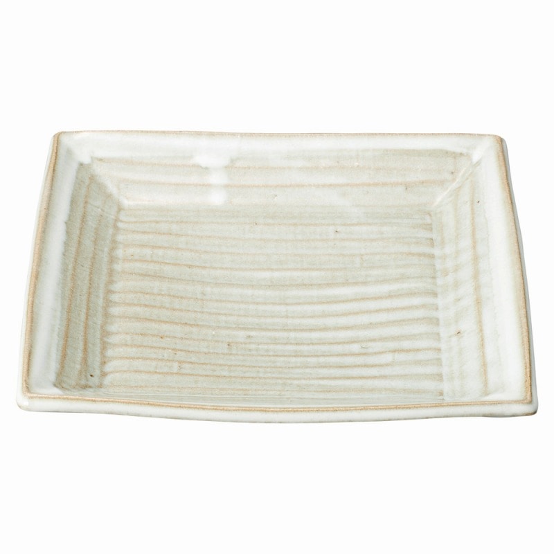 金正陶器 唐津うのふ 正角11.0皿 1個(ご注文単位1個)【直送品】