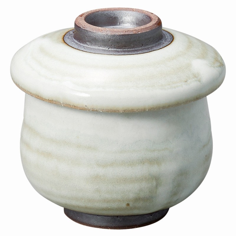 金正陶器 唐津うのふ 瓢形むし碗(蓋付) 1個(ご注文単位1個)【直送品】