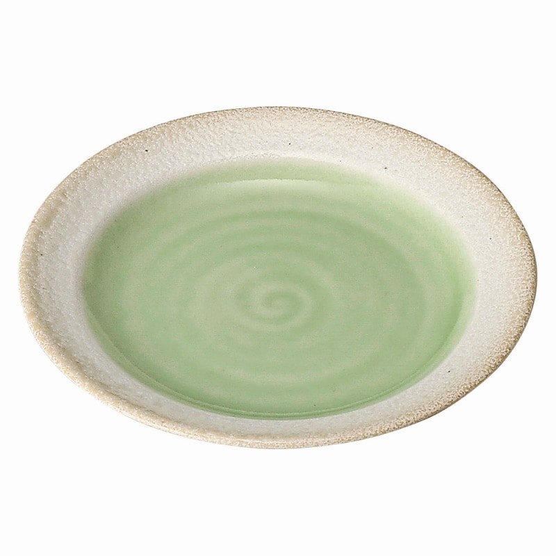 金正陶器 若草5.0平皿 1個(ご注文単位1個)【直送品】