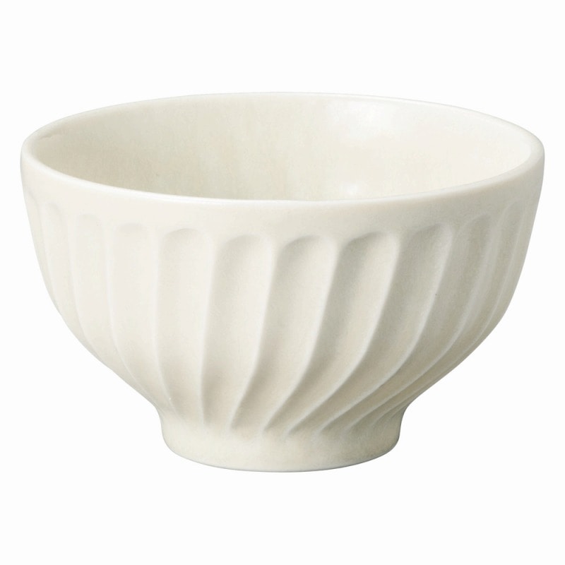金正陶器 モノクロモダン 灰マット白 ターク飯碗 1個(ご注文単位1個)【直送品】
