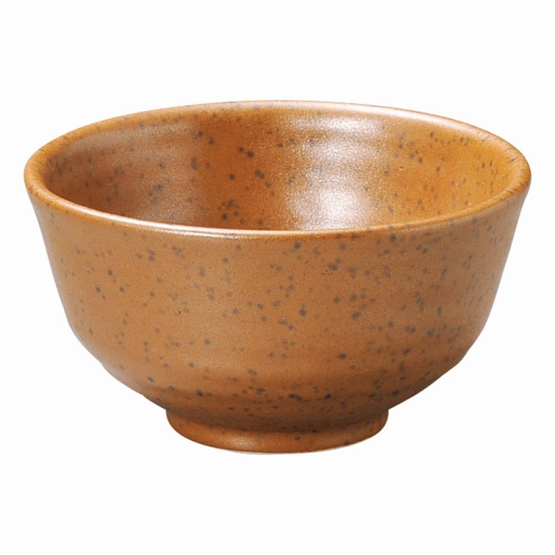 金正陶器 強化 ナチュラル チョコ 茶碗(大) 1個(ご注文単位1個)【直送品】