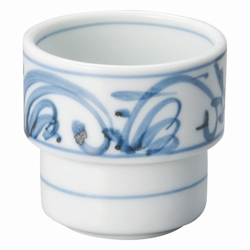 金正陶器 太唐草 段付湯呑 1個(ご注文単位1個)【直送品】