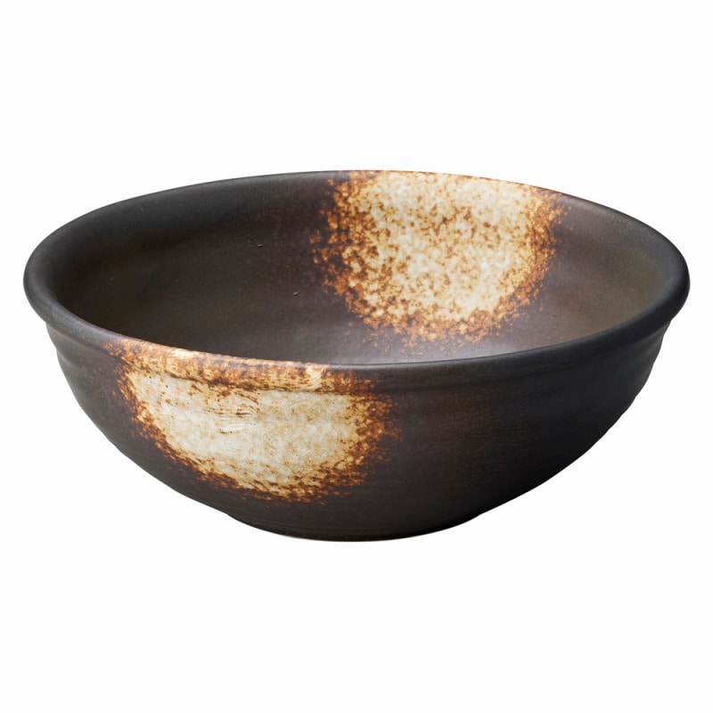 金正陶器 いぶし備前 惣菜鉢 1個(ご注文単位1個)【直送品】