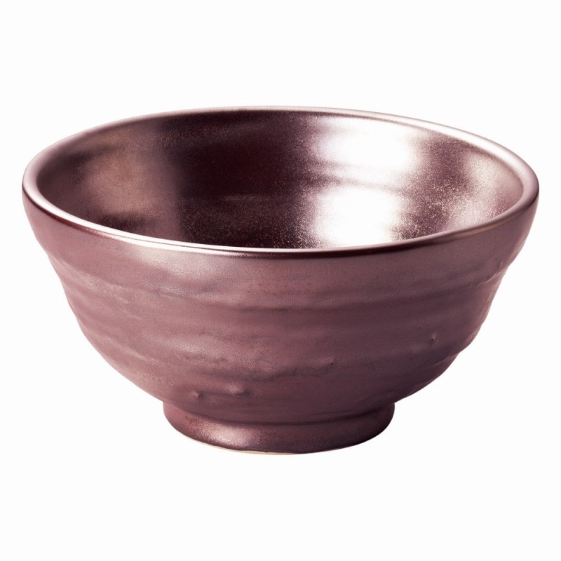 金正陶器 紅銀彩 5.5段付丼(中) 1個(ご注文単位1個)【直送品】
