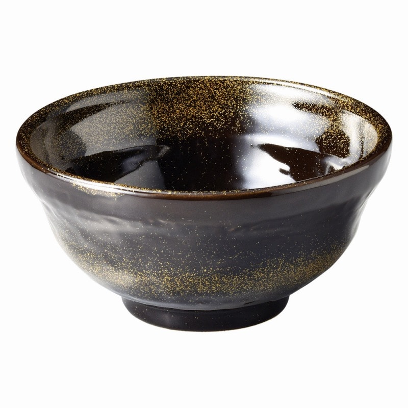 金正陶器 金彩天目 4.8段付丼(小) 1個(ご注文単位1個)【直送品】