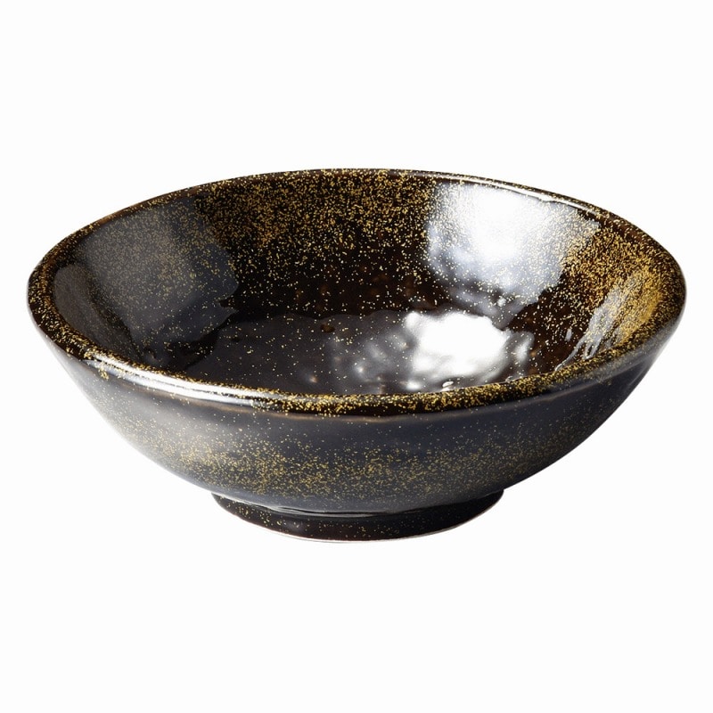金正陶器 金彩天目 石目4.0浅鉢 1個(ご注文単位1個)【直送品】