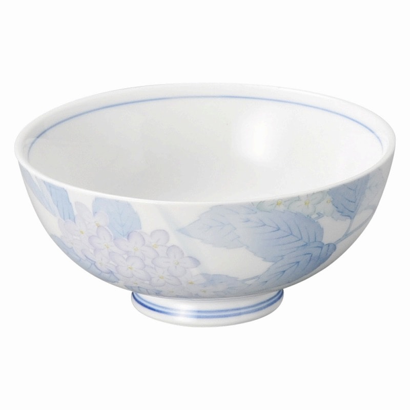 金正陶器 京華あじさい 丸茶漬碗 1個(ご注文単位1個)【直送品】
