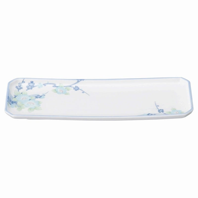金正陶器 やすらぎ(強化) 四ツ切鮎皿 1個(ご注文単位1個)【直送品】