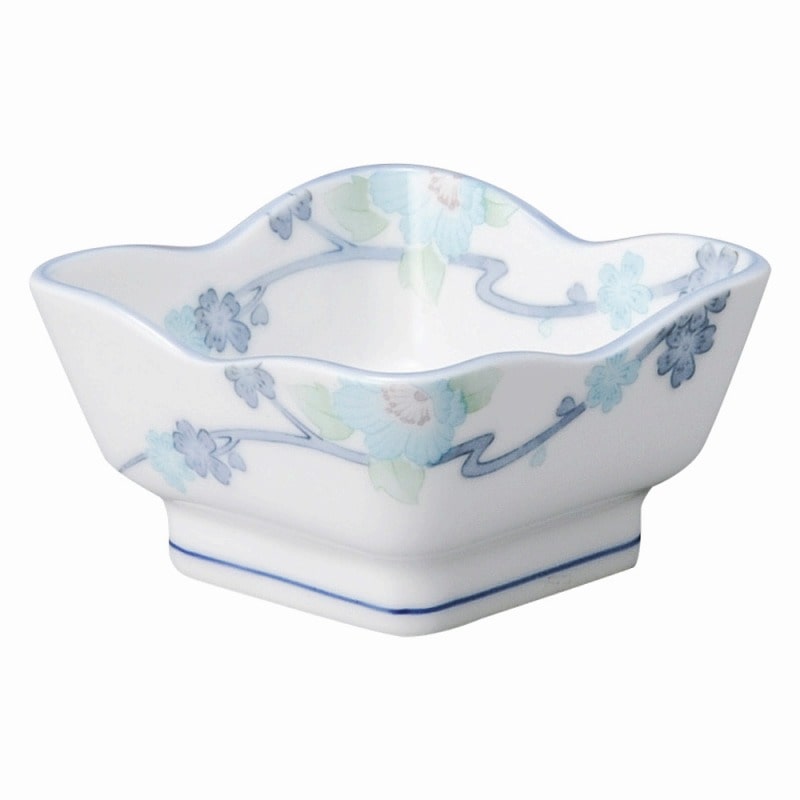 金正陶器 やすらぎ(強化) 花角千代口 1個(ご注文単位1個)【直送品】