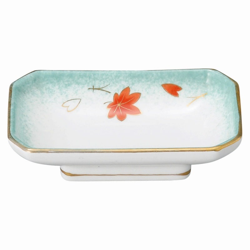 金正陶器 ひすい吹吉祥(強化) 四ツ切千代口 1個(ご注文単位1個)【直送品】