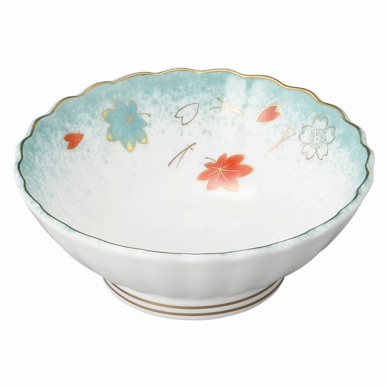 金正陶器 ひすい吹吉祥(強化) 菊型呑水 1個(ご注文単位1個)【直送品】
