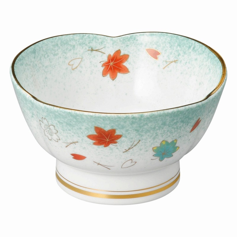 金正陶器 ひすい吹吉祥(強化) 三ツ山4.0小鉢 1個(ご注文単位1個)【直送品】