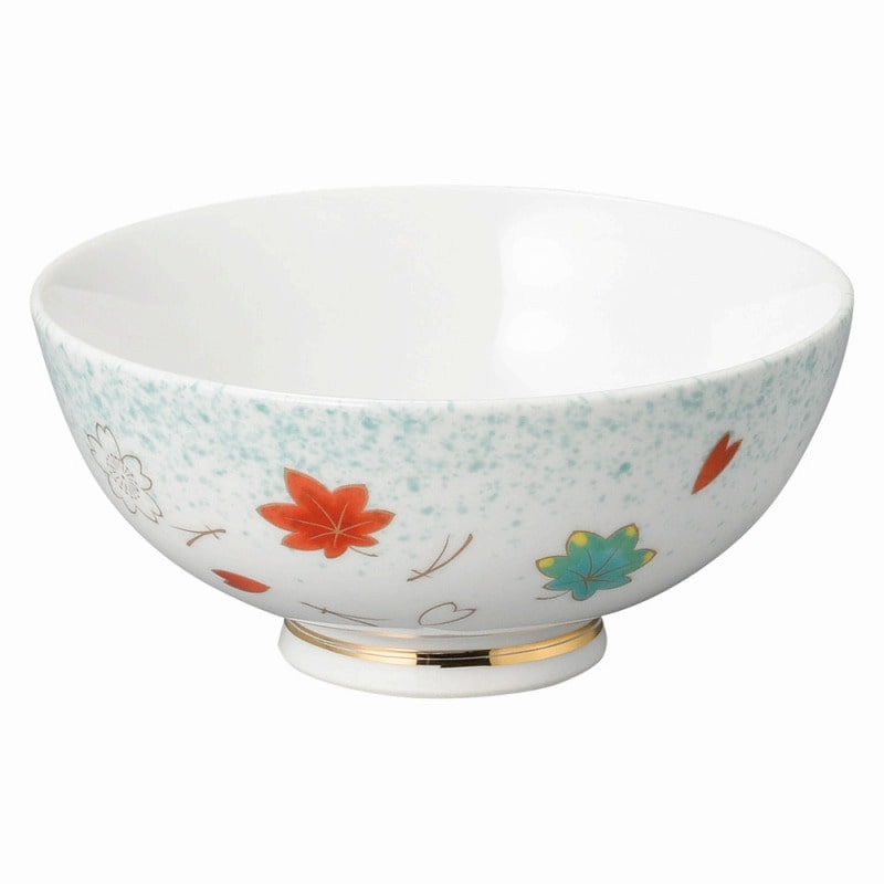 金正陶器 ひすい吹吉祥(強化) 丸飯碗 1個(ご注文単位1個)【直送品】