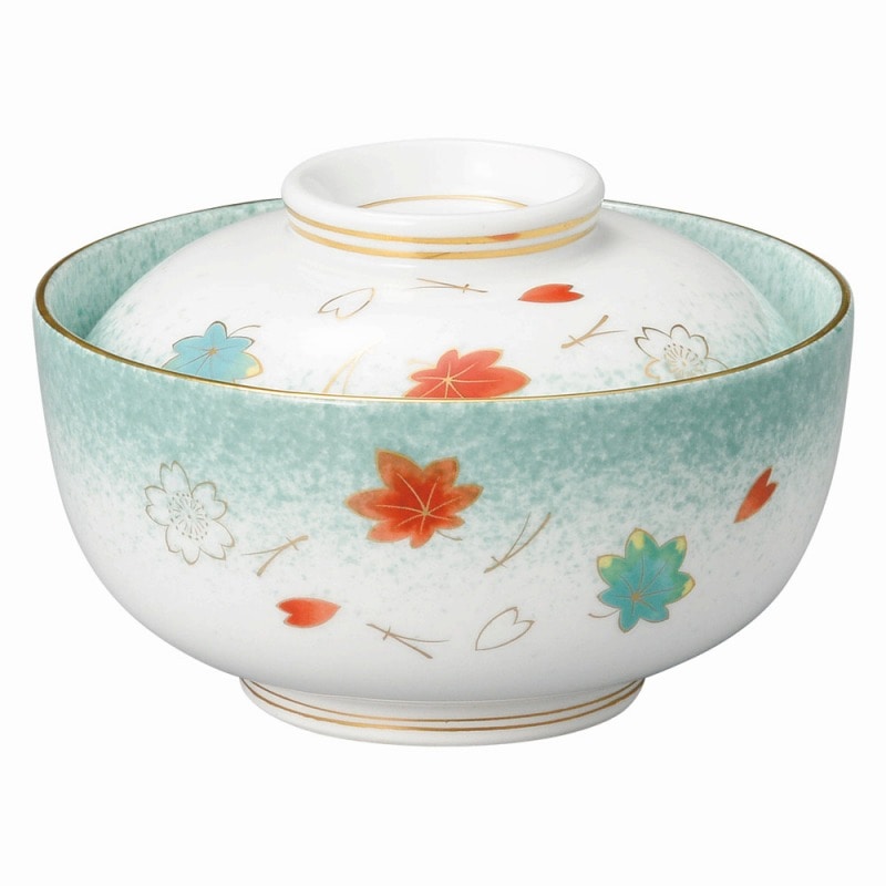金正陶器 ひすい吹吉祥(強化) 円菓子碗 1個(ご注文単位1個)【直送品】