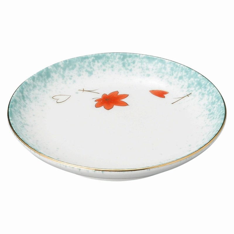 金正陶器 ひすい吹吉祥(強化) むし用受皿 1個(ご注文単位1個)【直送品】