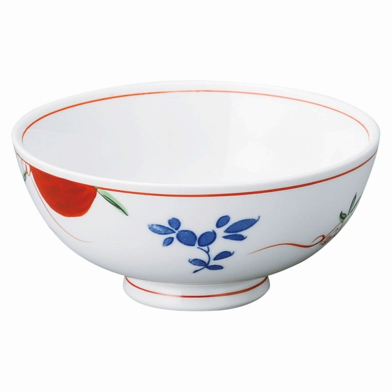 金正陶器 染錦春日(強化) 丸碗 1個(ご注文単位1個)【直送品】