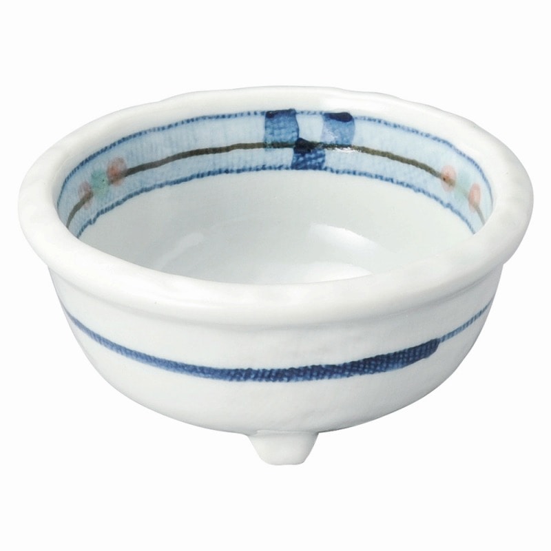 金正陶器 キューヴ 三ツ足3.8鉢 1個(ご注文単位1個)【直送品】