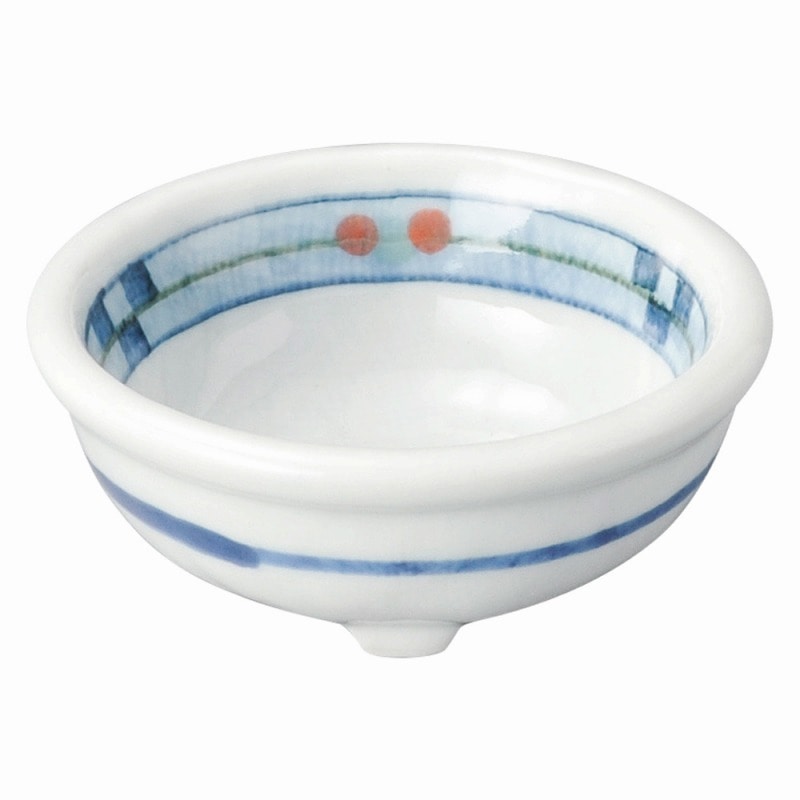 金正陶器 キューヴ 三ツ足千代口 1個(ご注文単位1個)【直送品】