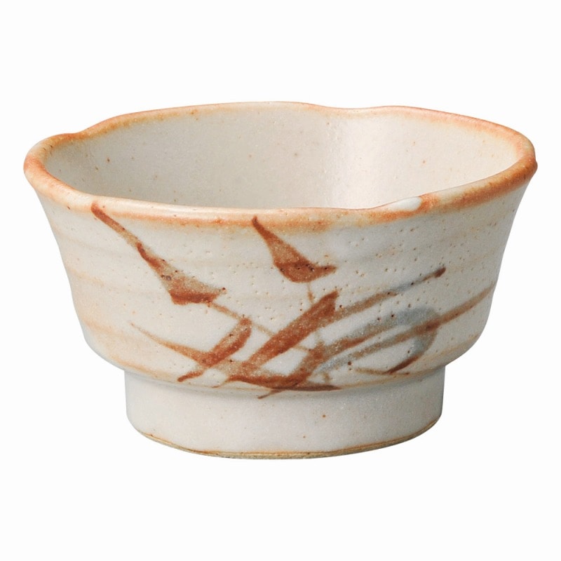 金正陶器 新志野あし 梅形4.0小鉢 1個(ご注文単位1個)【直送品】