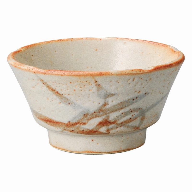 金正陶器 新志野あし 梅形4.5小鉢 1個(ご注文単位1個)【直送品】