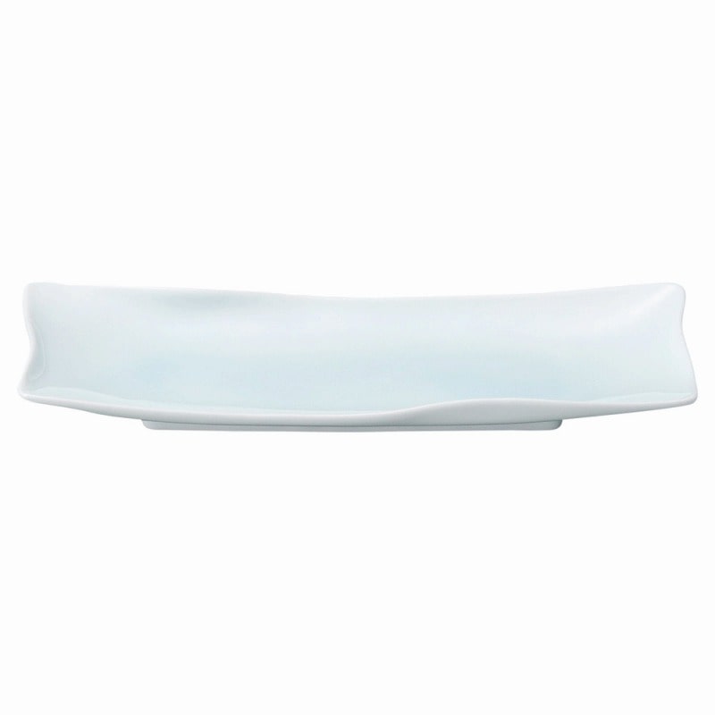 金正陶器 イルタ　青白磁　長角皿（細） 1個（ご注文単位1個）【直送品】