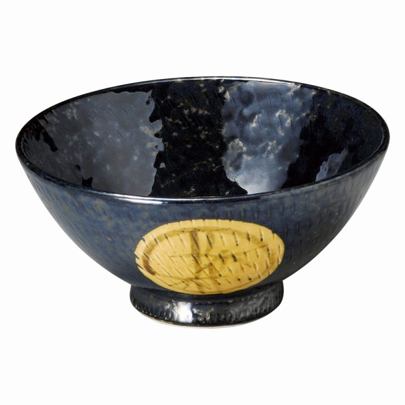 金正陶器 引出天目松竹梅 のり茶身丼 1個(ご注文単位1個)【直送品】