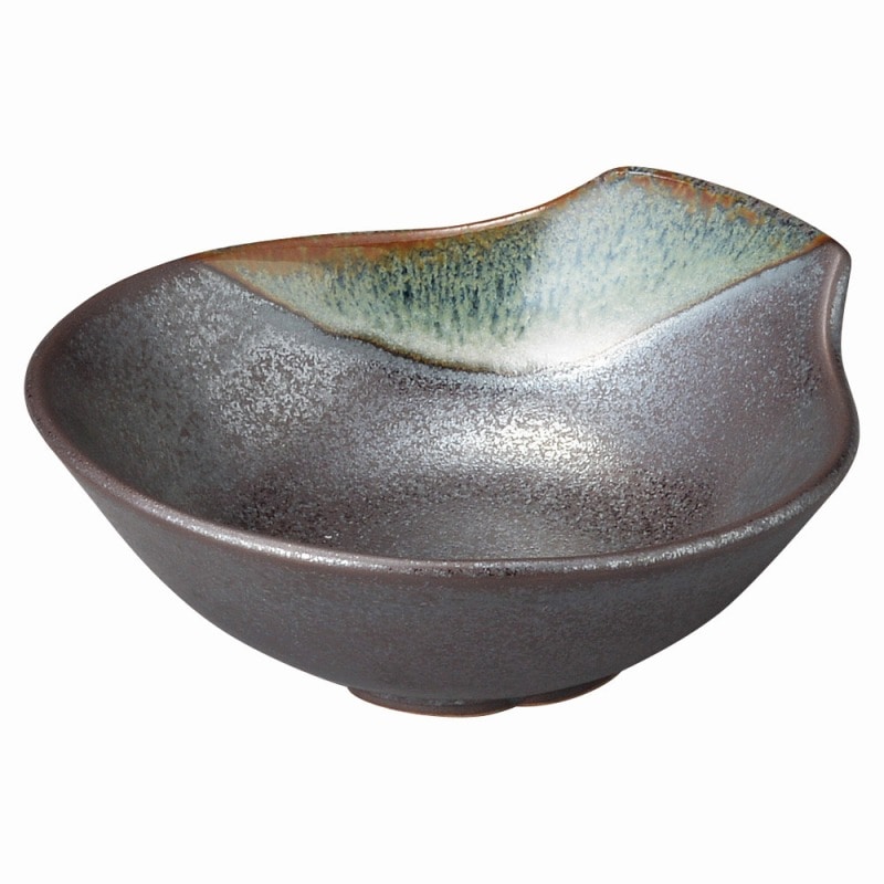 金正陶器 ブルー鉄釉 呑水 1個(ご注文単位1個)【直送品】
