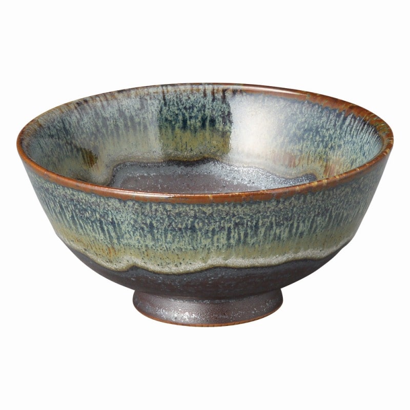 金正陶器 ブルー鉄釉 大平 1個(ご注文単位1個)【直送品】
