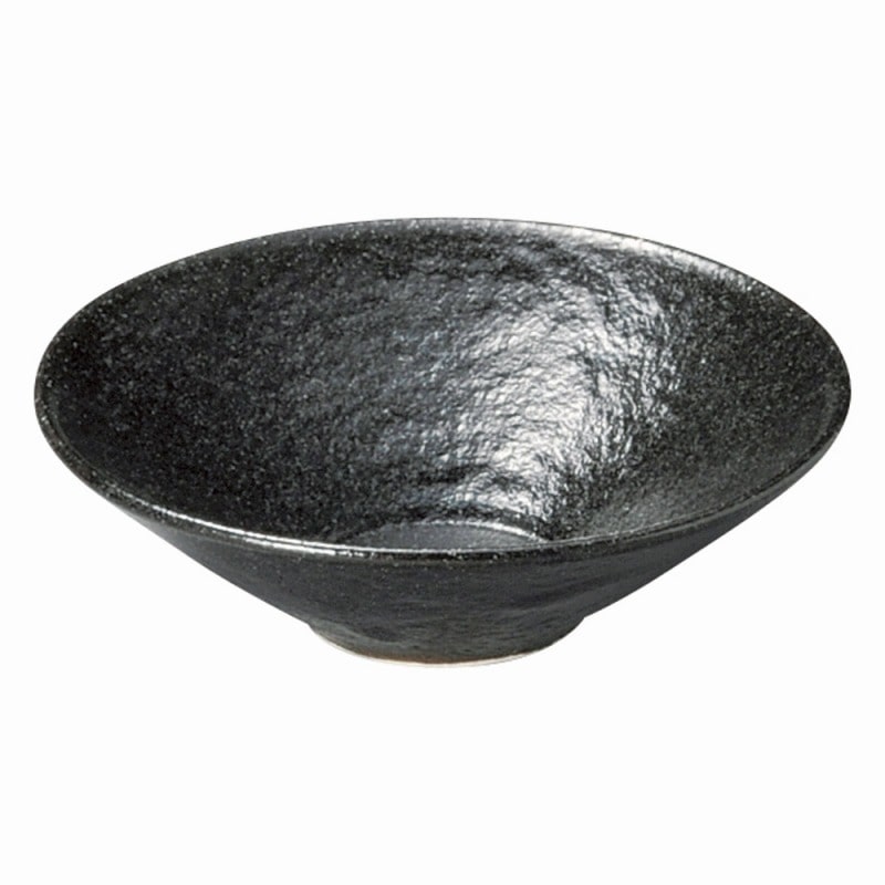 金正陶器 瀬戸黒 石目丸小鉢(大) 1個(ご注文単位1個)【直送品】