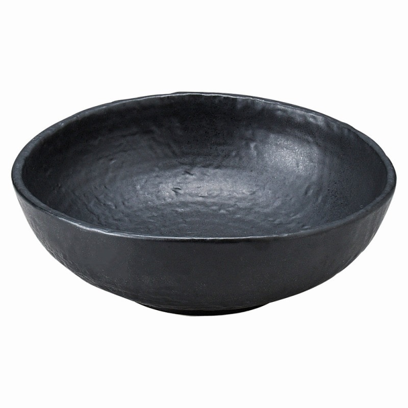 金正陶器 なごみ 黒5.0鉢 1個(ご注文単位1個)【直送品】