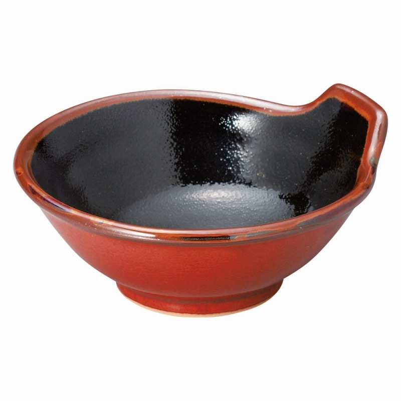 金正陶器 朱赤天目 呑水 1個(ご注文単位1個)【直送品】