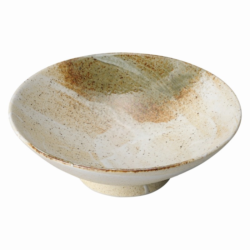 金正陶器 雪志野 8.0盛鉢 1個(ご注文単位1個)【直送品】