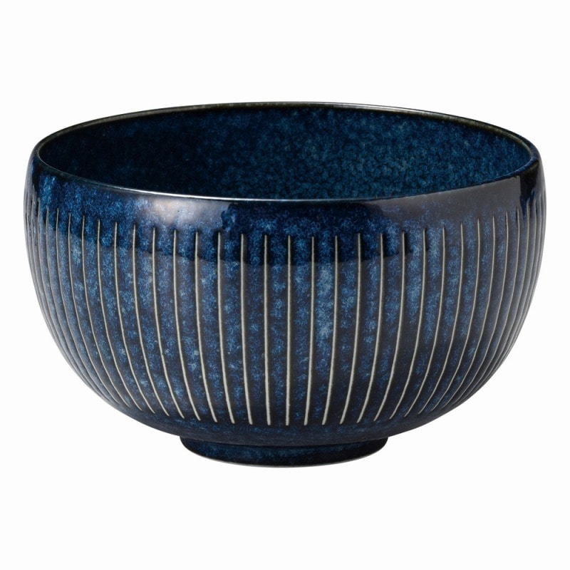 金正陶器 色釉撥水十草海碧 たっぷり丼 1個(ご注文単位1個)【直送品】