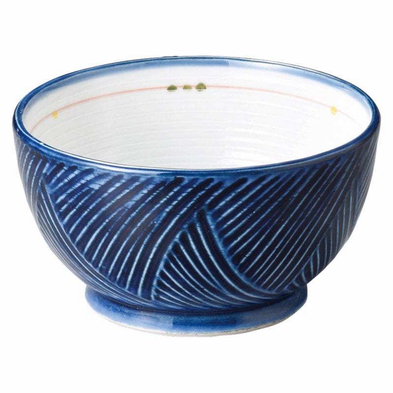 金正陶器 古代釉グリン散らし(強化) 釜上4.0丼 1個(ご注文単位1個)【直送品】