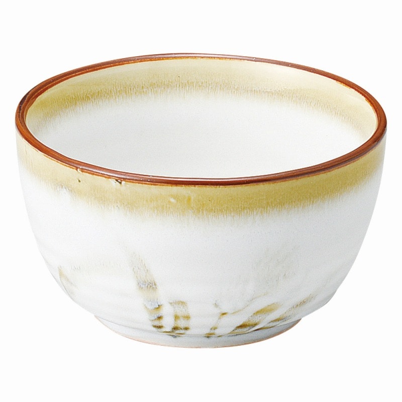 金正陶器 白天目麦 丸4.0丼 1個(ご注文単位1個)【直送品】