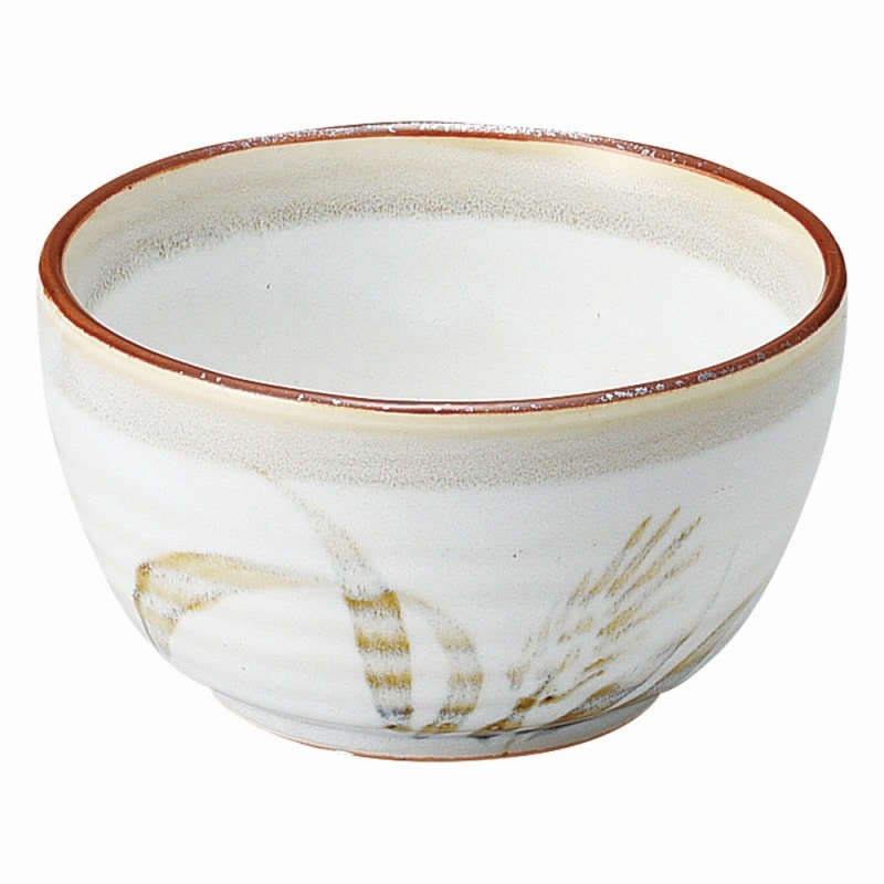 金正陶器 白天目麦 丸3.6丼 1個(ご注文単位1個)【直送品】