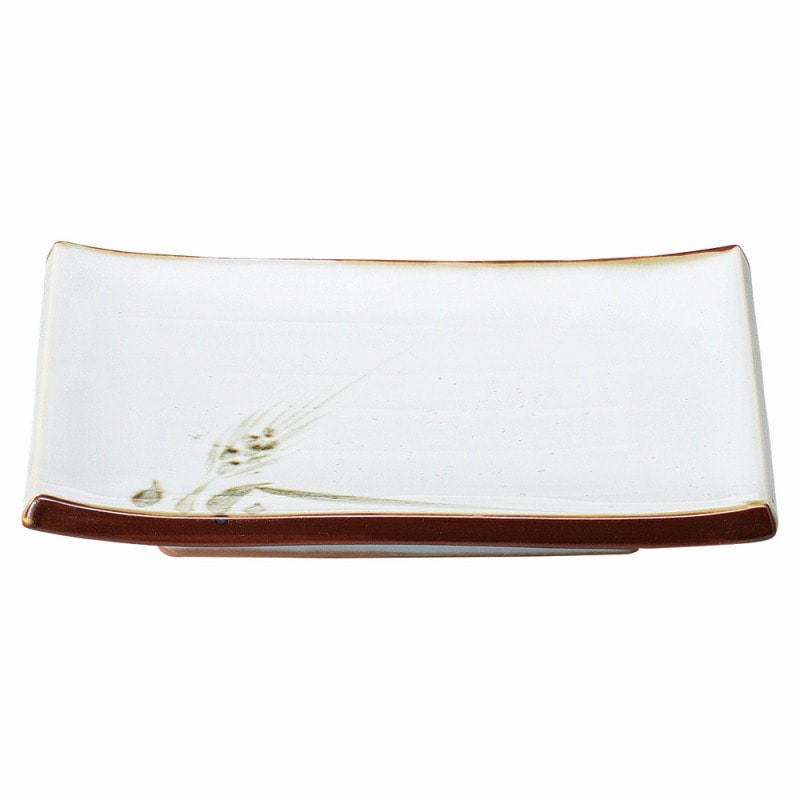 金正陶器 白天目麦 焼物皿 1個(ご注文単位1個)【直送品】