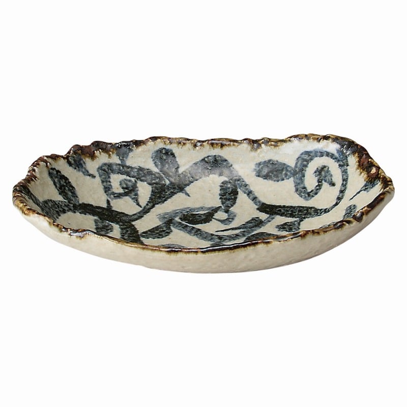 金正陶器 たこ唐草 漬物鉢 1個(ご注文単位1個)【直送品】