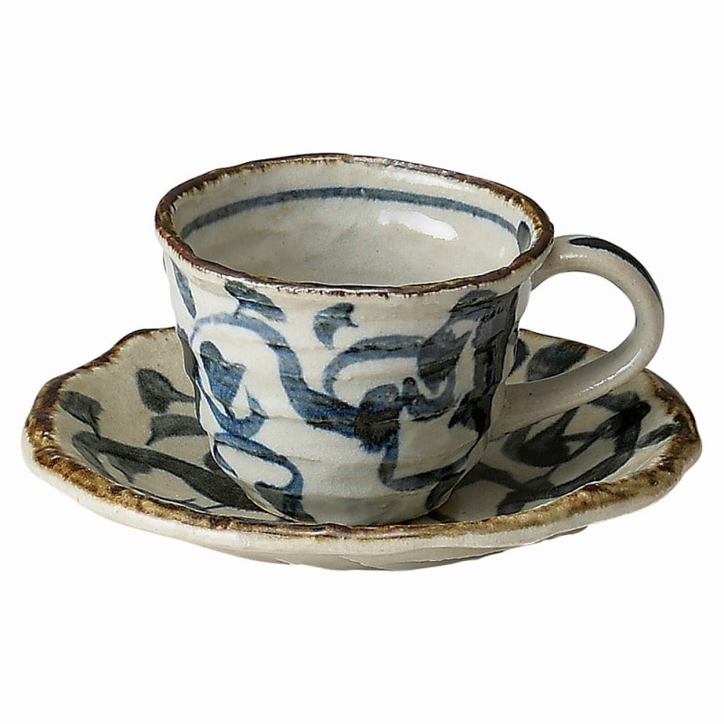 金正陶器 たこ唐草 コーヒー碗 1個 ※カップ単品のみ(ご注文単位1個)【直送品】