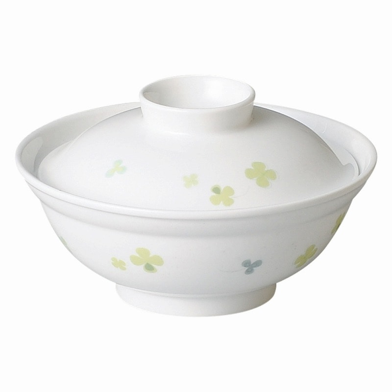 金正陶器 クローバー(給食食器) 蓋丼(中) 1個(ご注文単位1個)【直送品】