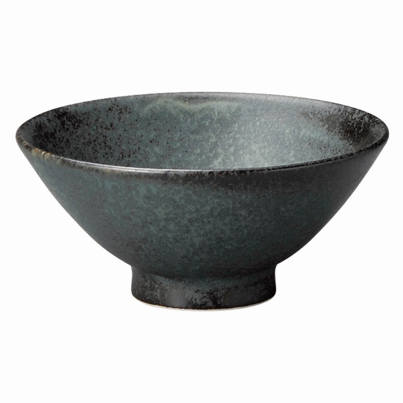 金正陶器 緑窯変釉 ライスボール 1個(ご注文単位1個)【直送品】