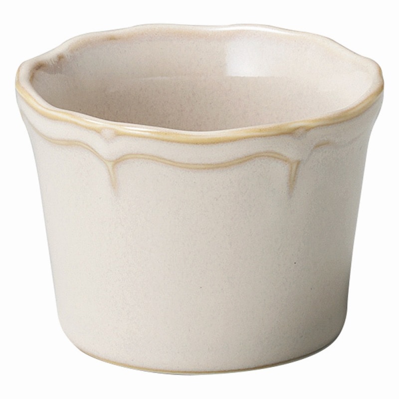 金正陶器 アンジュ ラフィネ 大カップ(白) 1個(ご注文単位1個)【直送品】