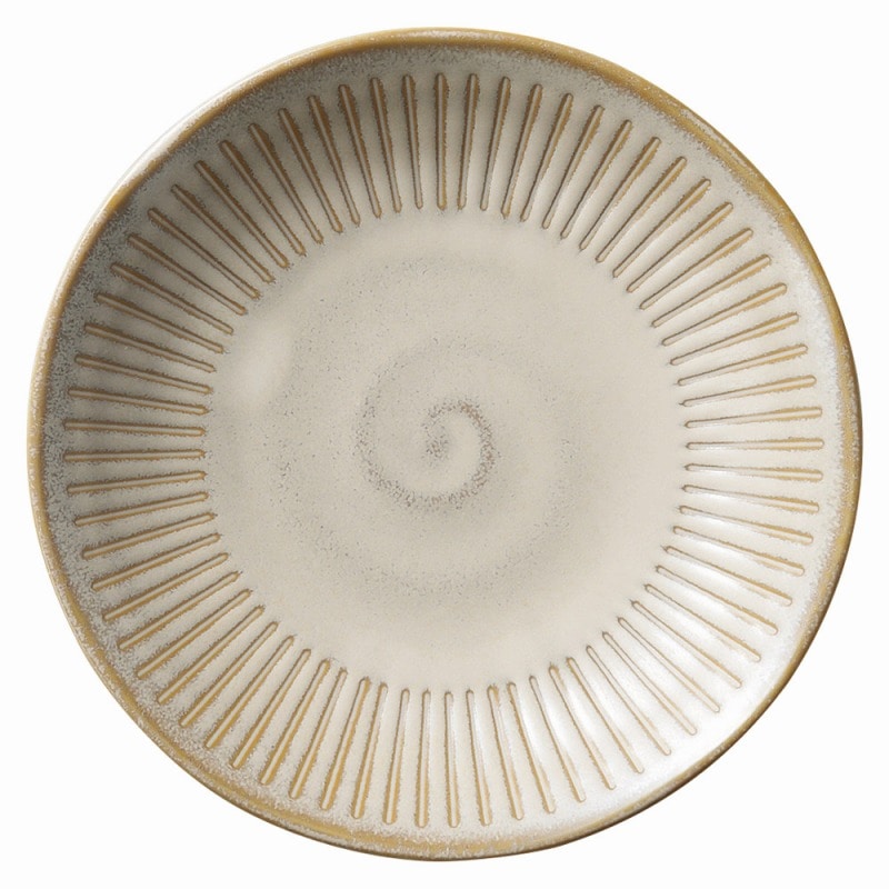 金正陶器 チタンマット撥水十草 和軽5.0皿 1個(ご注文単位1個)【直送品】