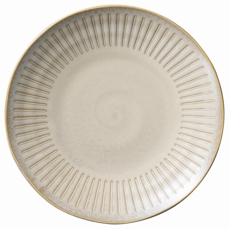 金正陶器 チタンマット撥水十草 和軽8.0皿 1個(ご注文単位1個)【直送品】