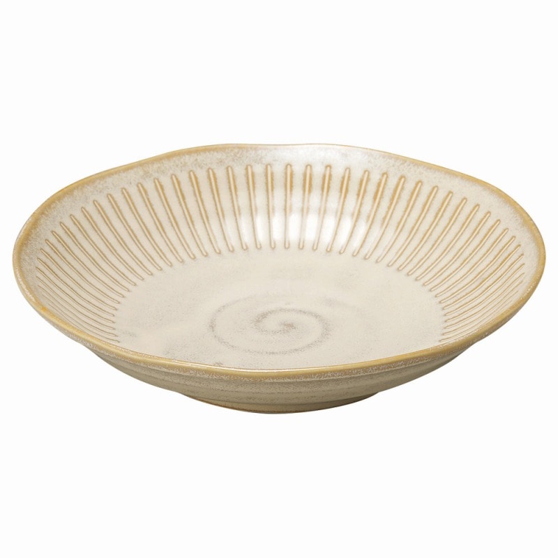 金正陶器 チタンマット撥水十草 和軽8吋スープ 1個(ご注文単位1個)【直送品】