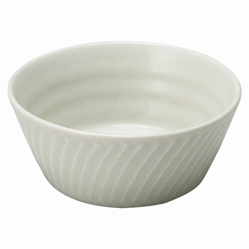 金正陶器 タークサラダボール 中 オフホワイト 1個(ご注文単位1個)【直送品】